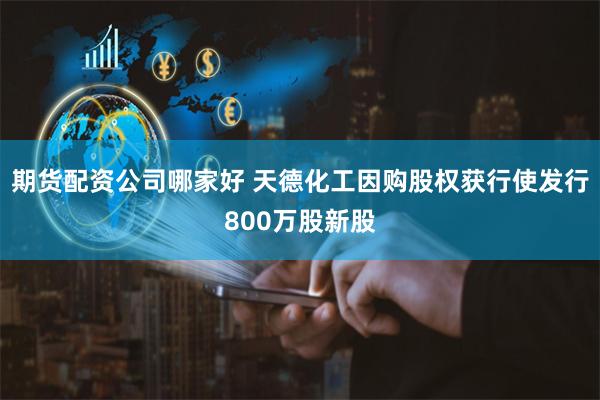 期货配资公司哪家好 天德化工因购股权获行使发行800万股新股